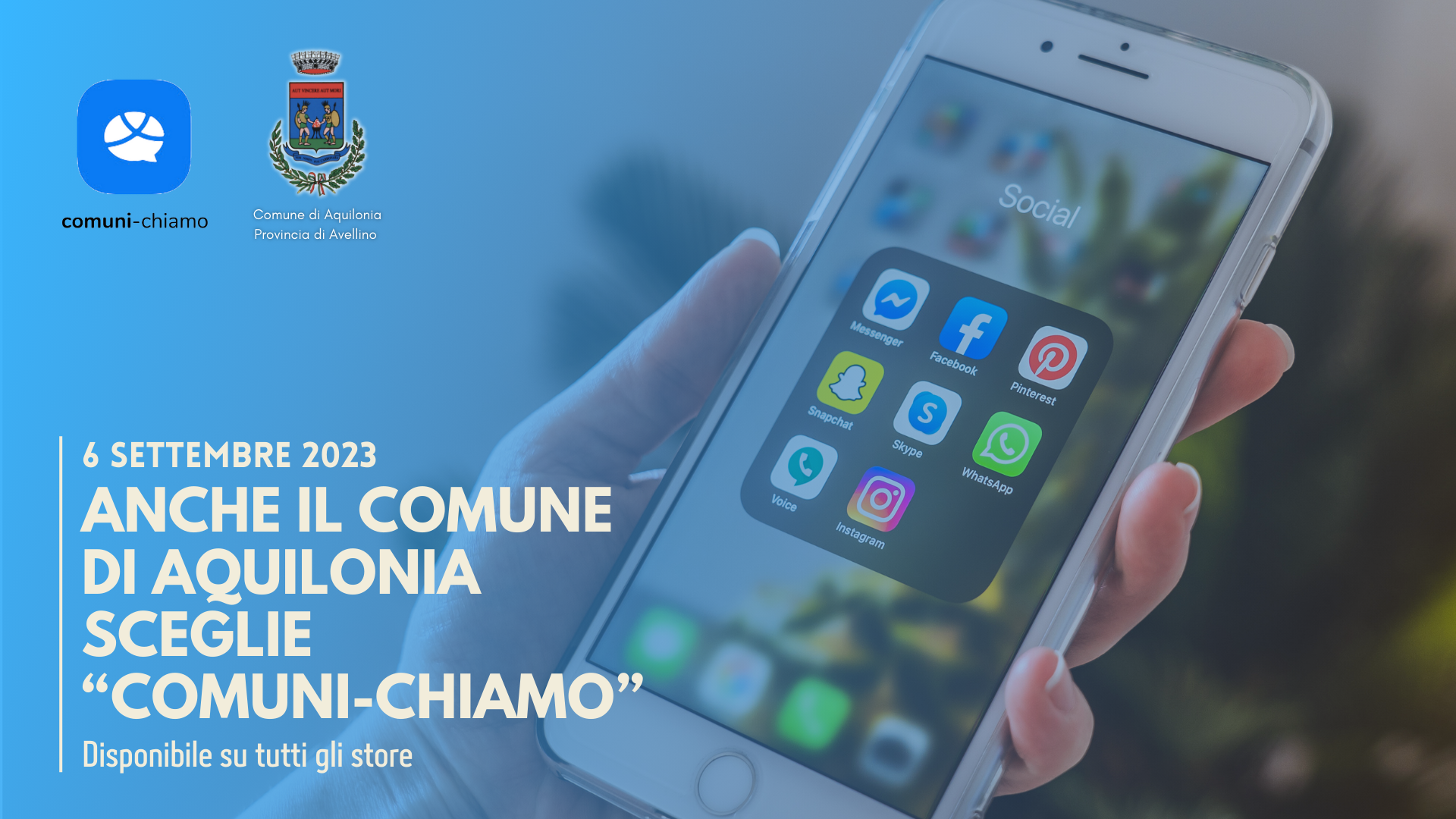Ad Aquilonia arriva Comuni-Chiamo, il servizio smart per segnalare i problemi del territorio da PC o smartphone
